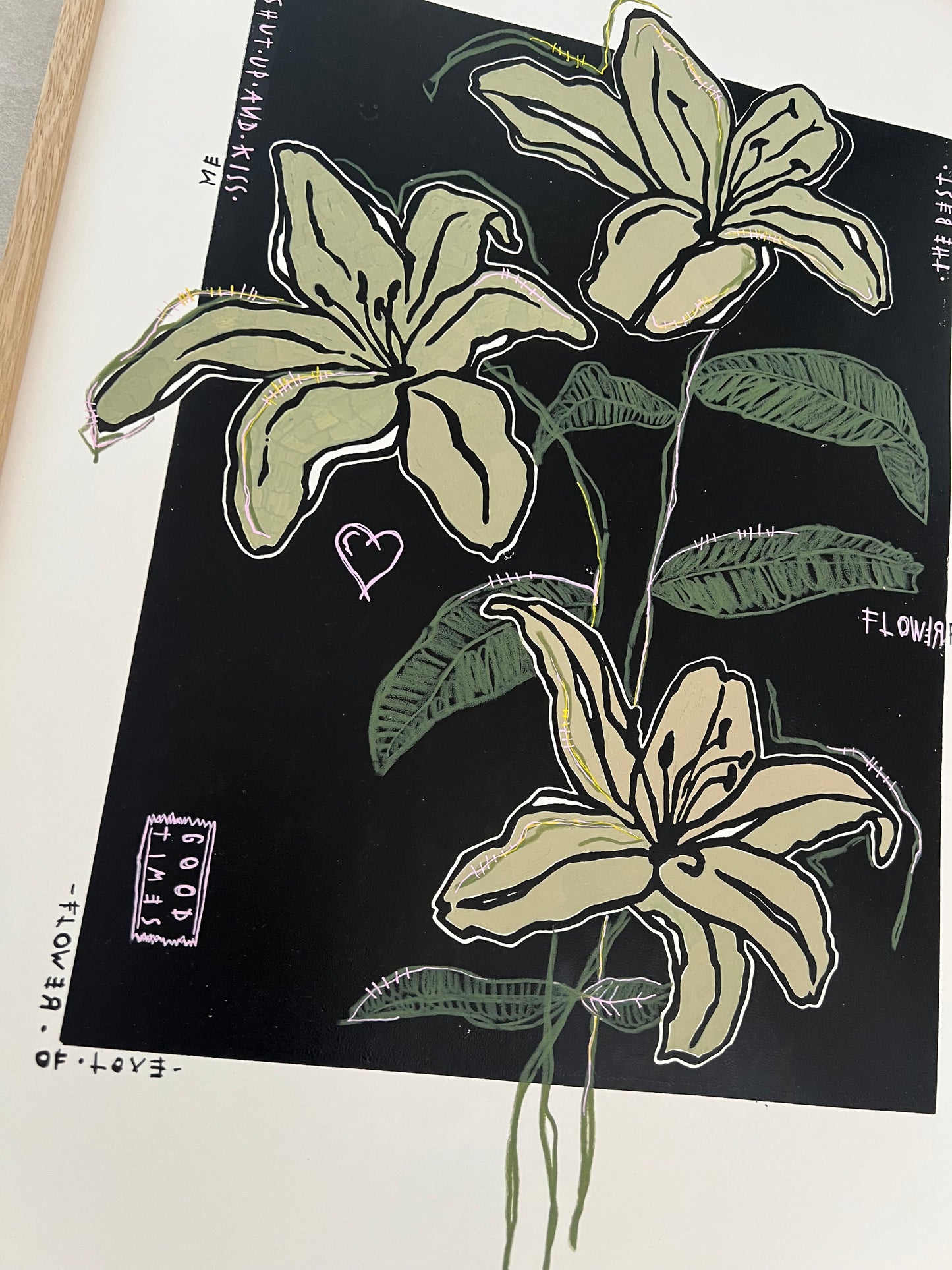 Liljer (Grønne toner)